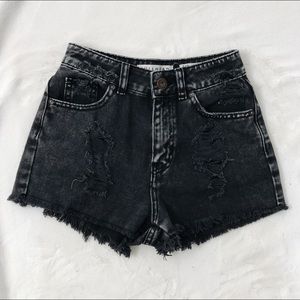 High waisted shorts